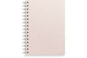 Blokke, Formularer & Notesbøger - Burde Notebook Textile pink lined A5 - 92757600