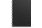 Blokke, Formularer & Notesbøger - Burde Notebook Textile black lined A5 - 92757500