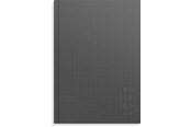 Blokke, Formularer & Notesbøger - Burde Notebook Textile dark grey lined A5 - 92755000