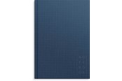 Blokke, Formularer & Notesbøger - Burde Notebook Textile dark blue lined A5 - 92754900