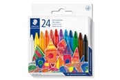 Skrive- og Tegneværktøjer - Staedtler VOKSFARVE 8mm 24 ASS/PAK - 220 08 C24
