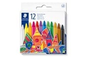 Skrive- og Tegneværktøjer - Staedtler VOKSFARVE 8mm 12 ASS/PAK - 220 08 C12