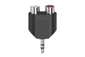 Kabler - diverse - Hama 2x RCA to 3.5 mm jack - cable gender changer - 00205187
