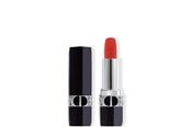 Makeup - Christian Dior Rouge Colored Lip Balm Refillable 999 Matte - 3348901585743