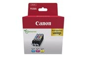 Blæk, Toner & Forbrugsstoffer - Canon CLI-521 / 2934B016 C/M/Y Multi pack - 2934B016