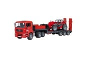 Legetøjsbil - Bruder MAN TGA Low loader truck with Manitou Telescopic - BR2774