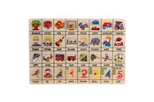 Puslespil - Playwood Wooden Stud Puzzle My First Words Wood - RS198