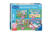 Puslespil - Ravensburger Peppa Pig Seasons Puzzle 4in1 Floor - 31146
