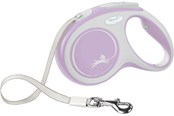 Hunde - Flexi New Comfort S Tape Leash 5m 15kg Pink - 600.7803