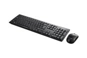 Tastatur - Lenovo 100 Wireless Combo - keyboard and mouse set - English - black - Tastatur & Mus sæt - Engelsk - Sort - GX30L66303