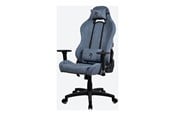 Gamer Stol - Arozzi Torretta Softfabric Kontor Stol - Blå - Blødt stof - Op til 120 kg - TORRETTA-SFB-BL2