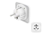Kabler - diverse - Hama Traveladapter Type E/F Universal World-EU White - 00223455