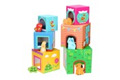Leg & Læring - Small Foot - Stacking Tower with Animals - 10044
