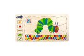 Puslespil - Small Foot - Caterpillar Never Enough Layer Puzzle Wood - 10431