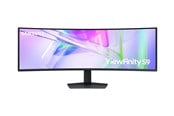 Skærm - 49" Samsung ViewFinity S9 S49C950UAU - 5120x1440 - 120 Hz - VA - 90 W USB-C - KVM switch - LS49C950UAUXEN