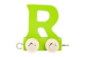 Trælegetøj - Small Foot - Wooden Letter Train Color - R - 10368