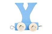Trælegetøj - Small Foot - Wooden Letter Train Color - Y - 10375