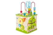 Babylegetøj - Small Foot - Wooden Activity Cube with Ball Track. - 10605
