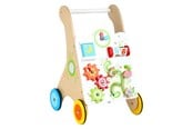 Babylegetøj - Small Foot - Wooden Baby Walker Walker Colorful - 10745