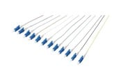 Netværkskabel - DIGITUS Professional pigtail - 2 m - grey black white blue yellow red green brown orange violet pink turquoise - Sort - 2m - DK-29332-02