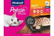 Katte - Vitakraft - Poésie® Délice multipack variant with meat 6x85gr - 39400