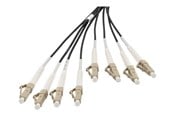 Netværkskabel - DIGITUS breakout cable - 100 m - black - Sort - 100m - DK-24338U100BK-BBB