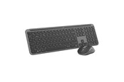 Tastatur - Logitech Signature Slim Combo MK950 - Graphite - Tastatur & Mus sæt - Nordisk - Grå - 920-012488