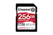 Hukommelseskort - Kingston Canvas React Plus V60 SD - 280MB/s - 256GB - SDR2V6/256GB