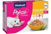 Katte - Vitakraft Poésie Classique Multipack Poultry Choice (12-Pack x 85g) - 58979