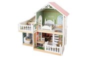 Dukke, bamse og udstyr - Small Foot - Wooden Urban Villa Dollhouse with Furniture 9dlg. - 12277