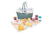 Rolleleg - Small Foot - Picnic Set with Wooden Play Food Tasty 26dlg. - 12325