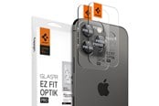 Mobil - Andet Tilbehør - Spigen Glass tR EZ Fit Optik Pro 2 Pack - black - iPhone 17/16/15/14 Pro / 17/16/15/14 Pro Max - AGL05205