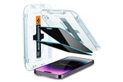 Mobil - Beskyttelsesglas - Spigen Glass EZ Fit Privacy 2 Pack - iPhone 14 Pro Max - AGL05203