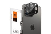Mobil - Andet Tilbehør - Spigen Glass tR Optik 2 Pack - black - iPhone 16/15/14 Pro / 16/15/14 Pro Max - AGL05273
