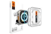 Smartwatch - Tilbehør - Spigen Glass tR EZ Fit 2 Pack - Apple Watch Ultra 3/2/1 - AGL05556