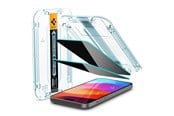 Mobil - Beskyttelsesglas - Spigen Glass tR EZ Fit (Privacy) 2 Pack - transparency - iPhone 16/15 - AGL06905