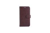 Mobil - Covers & Cases - Radicover Anti Radiation Mobile Case PU Leather iPhone 13 Flipcover Brown - RAD262