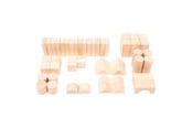 Leg & Læring - Small Foot Wooden Building Blocks in Bag 50dlg. - 11396