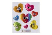 Kreativt Legetøj - LG-Imports Stickers Smile Face Glittering (Assorted) - 9737