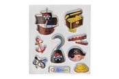 Kreativt Legetøj - LG-Imports Stickers Pirates Glittering (Assorted) - 9729