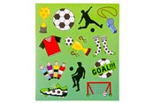 Kreativt Legetøj - LG-Imports Sticker sheet Football - 8556