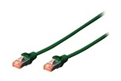 Netværkskabel - DIGITUS Professional patch cable - 5 m - green - Grøn - 5m - DK-1644-050-G-10