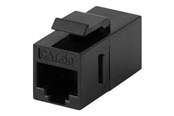 Netværkstilbehør - Deltaco 396-8 Connector for keystone mounting UTP (unshielded) Cat5e female female - 396-8