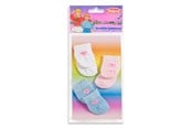 Dukke, bamse og udstyr - Heless Doll socks - 3 pairs 28-35 cm - 773