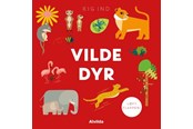 Børnebøger - Kig ind - Vilde dyr (løft flappen) - Børnebog - Papbog - 9788741523064