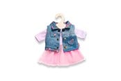 Dukker & Tilbehør - Heless Doll dress with waistcoat 35-45 cm - 2550