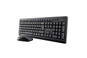 Tastatur - Trust Primo Wireless Deskset Nordic - Tastatur & Mus sæt - Nordisk - Sort - 25435