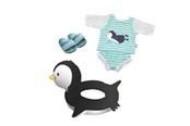 Dukker & Tilbehør - Heless Penguin Swimming Set Dolls 35-45 cm - 11