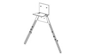 Vægbeslag, AV-Beslag & AV-Møbler - Barco ClickShare mounting kit - for TV - Maks - Maks størrelse - R8788649K