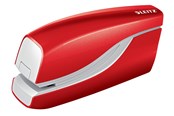 Skrivebordstilbehør - Leitz Elektrisk hæftemaskine  WOW, kontaktløs, 10 ark Rød - 55661026